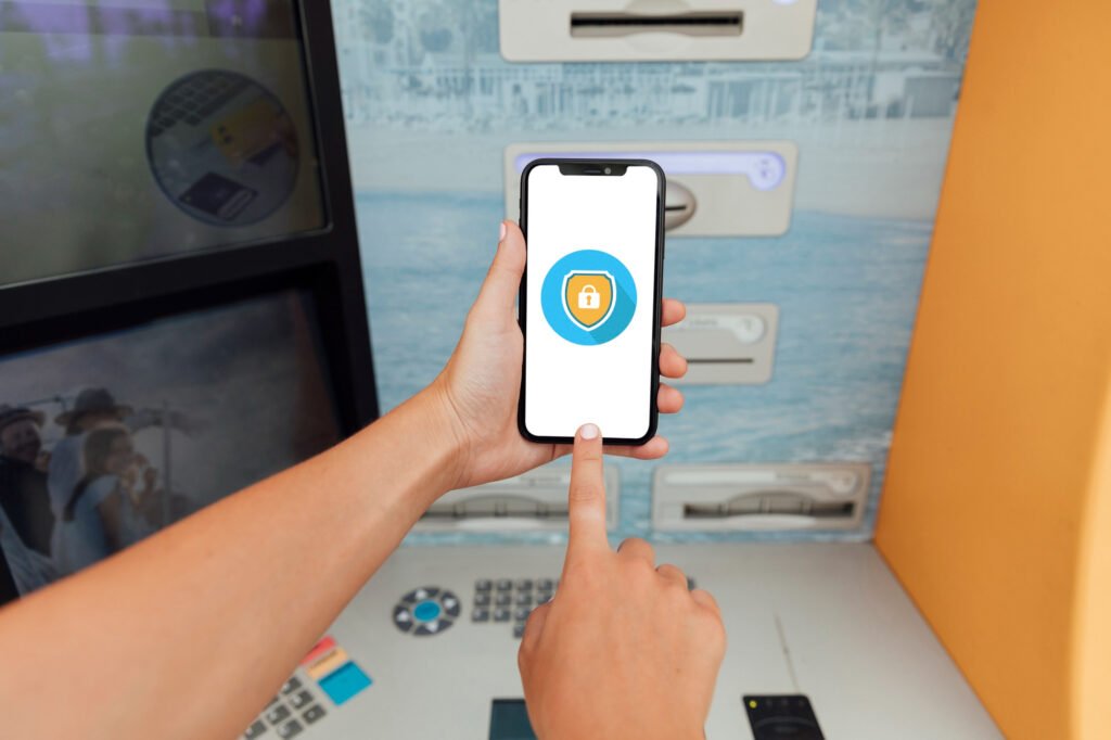 installation serrure connectée avec contrôle à distance sur smartphone