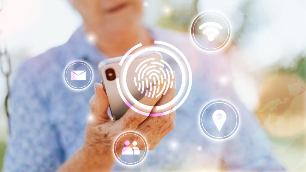 Serrure biométrique intégrée à un système domotique avec smartphone connecté